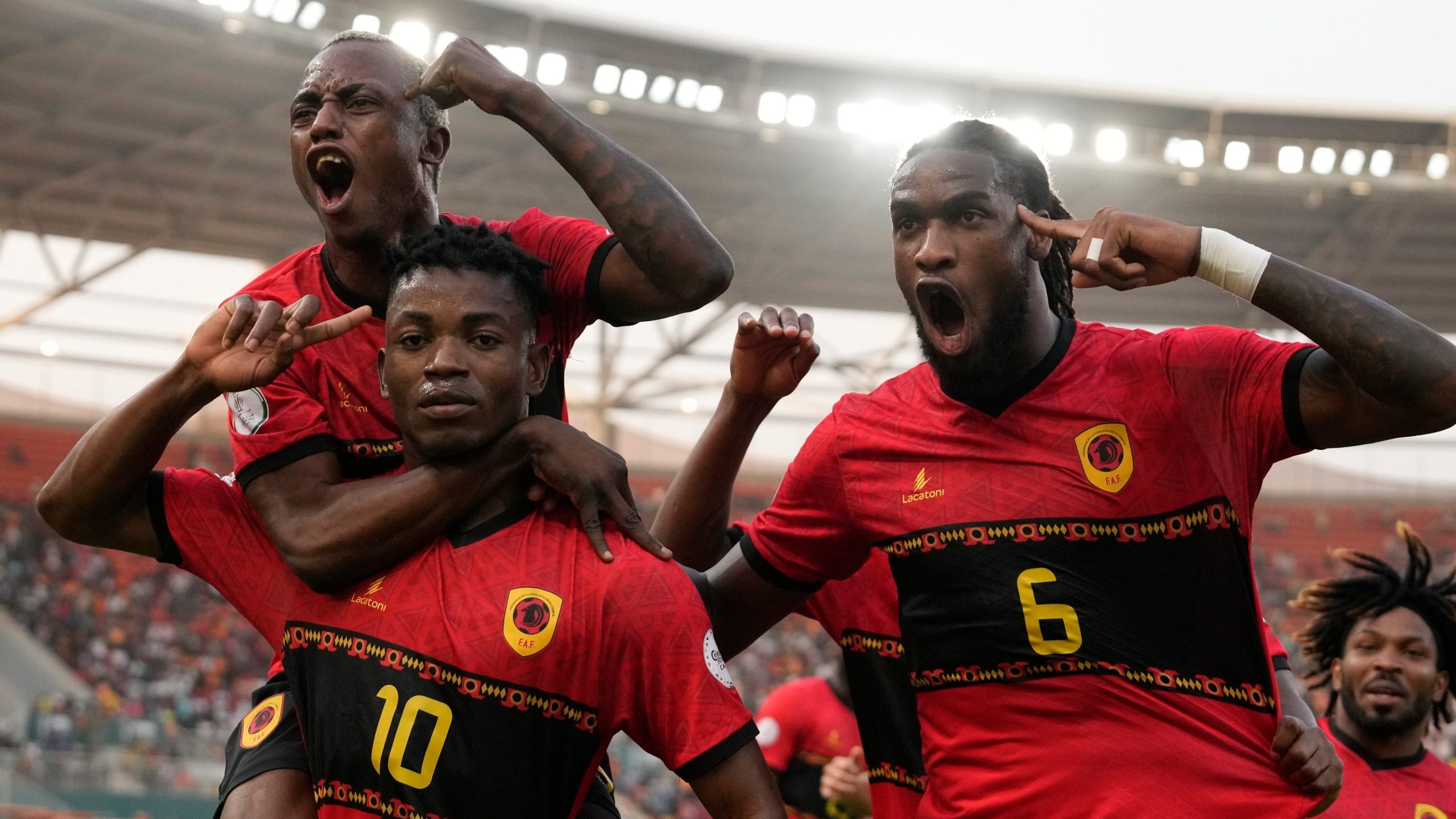 Angola derrota Namíbia (3-0) e avança para os quartos de final