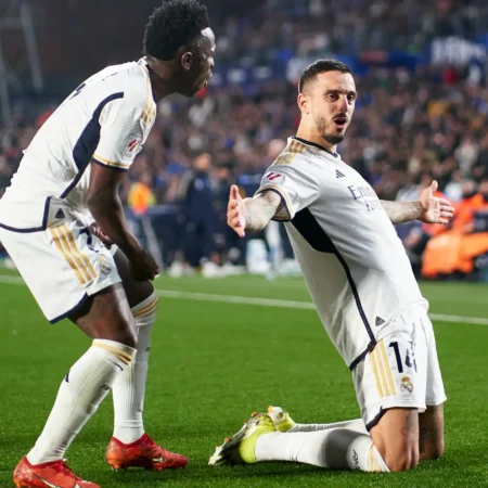 O Real Madrid recupera o primeiro lugar com a vitória dupla de Joselu sobre o Getafe
