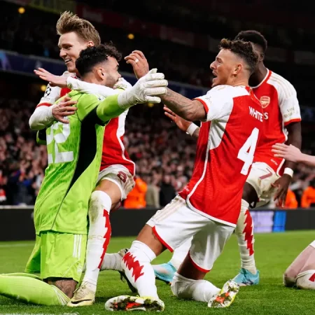 Arsenal vence o Porto nos pênaltis e avança às quartas da Liga dos Campeões