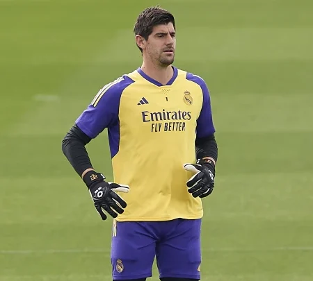 Goleiro do Real Courtois sofre nova lesão no joelho em treino