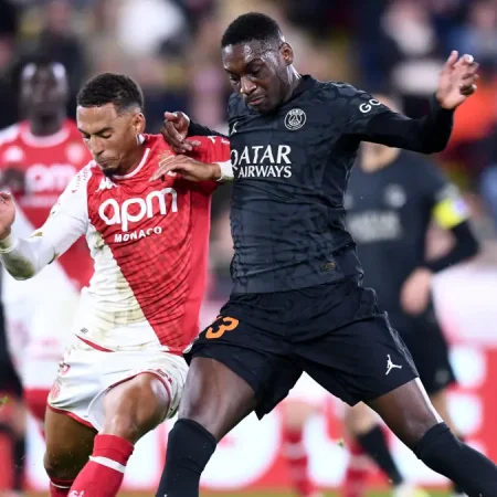 PSG empatou sem gols com Mônaco