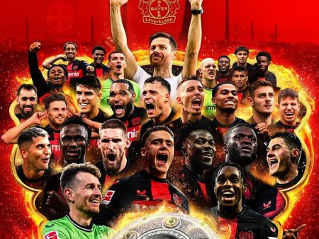 Bayer Leverkusen é campeão da Bundesliga