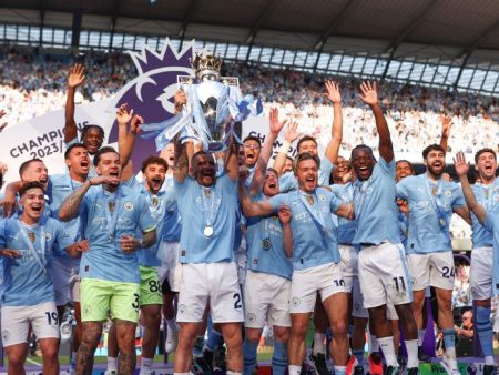Man City conquista o histórico quarto título consecutivo da Premier League inglesa